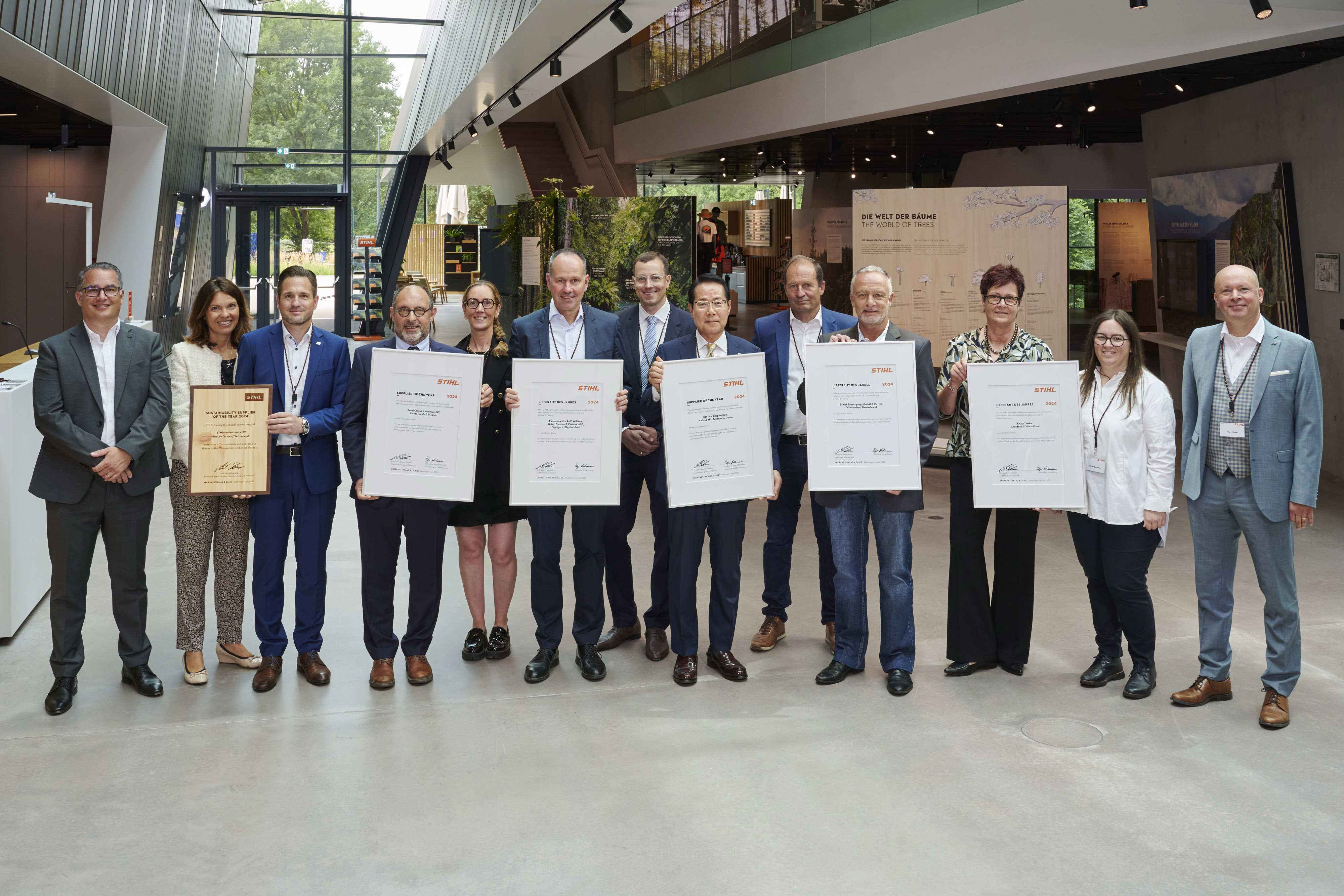 STIHL würdigt Spitzenleistungen – Lieferanten des Jahres 2024 gekürt 